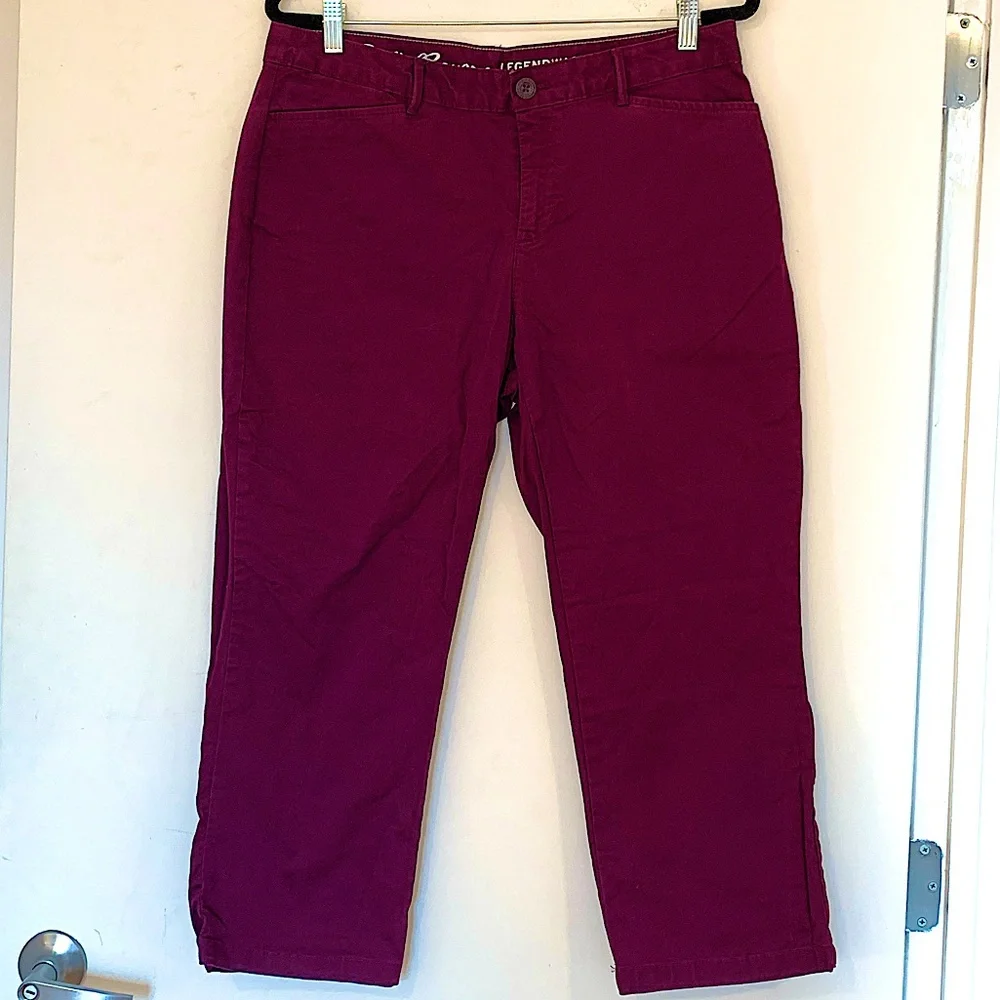 Eddie Bauer Purple Pants, Size 12 - Picture 1 of 7